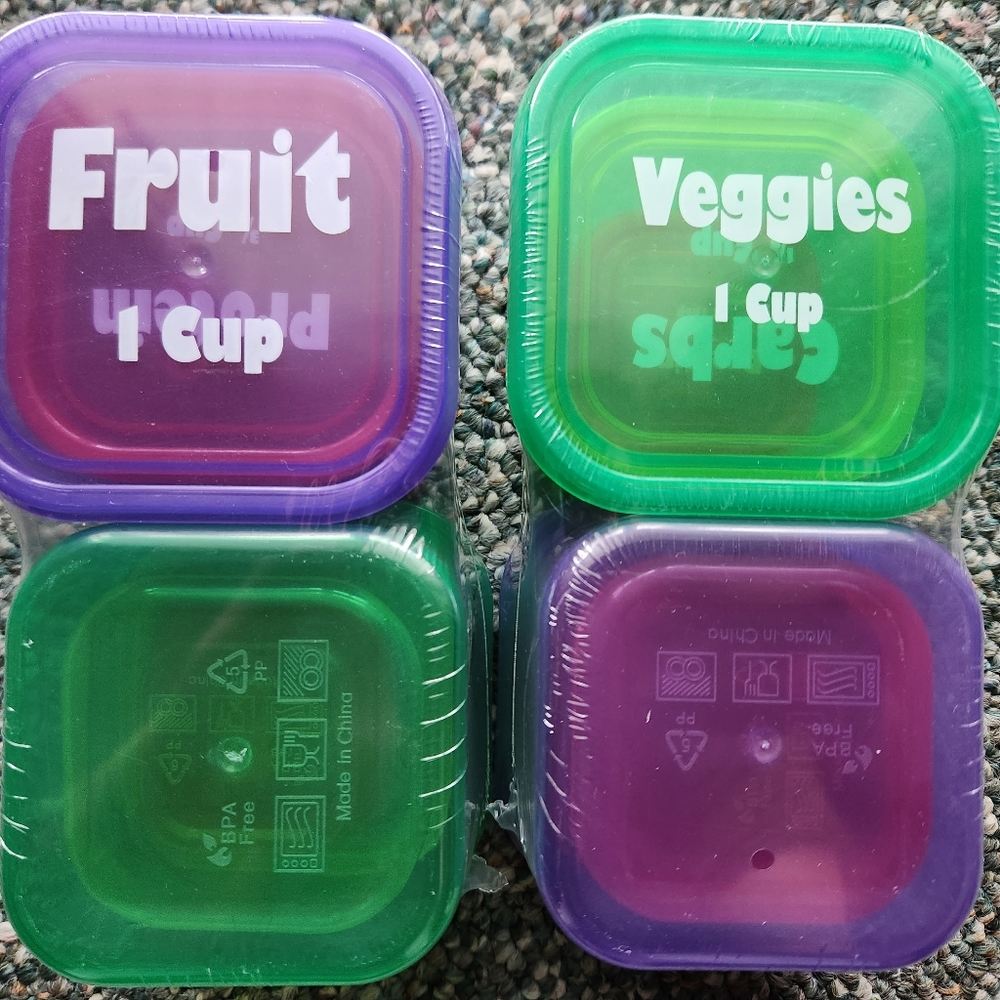 21 Day Fix/ Beach Body Portion Containers